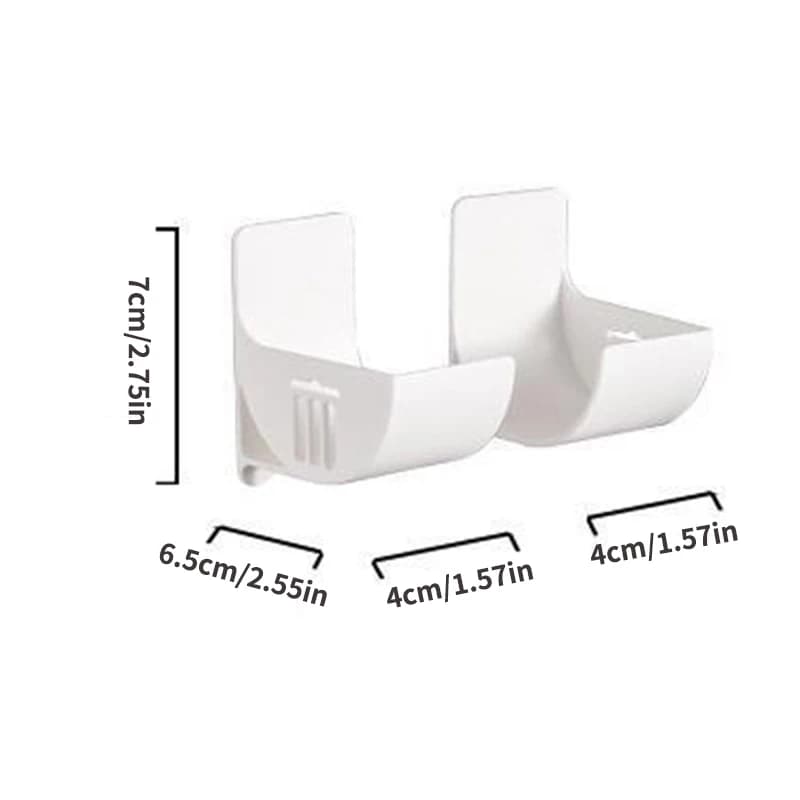 8PCS/2PCS/3PCS/4PCS Storage Tray Refrigerator Side Storage Rack Plastic Wrap Garbage Bag Cabinet Storage Rack - 6