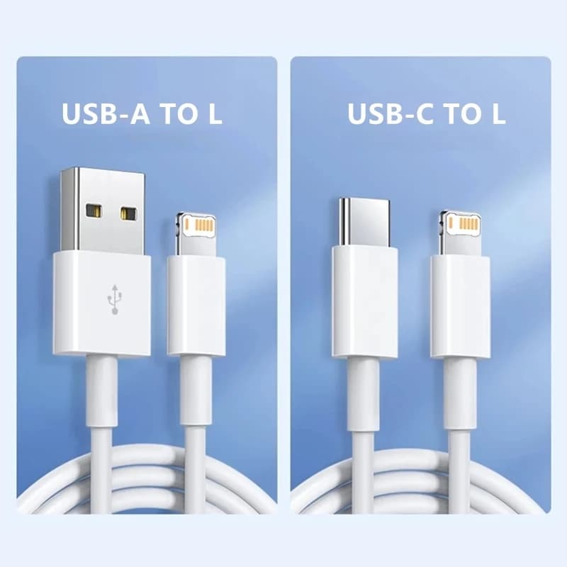 35W PD Original Fast Charging USB Cable For iPhone 11 12 13 14 Pro XS Max XR X 6 6S 7 8 Plus SE USB C Quick Charge Phone Cables - 4