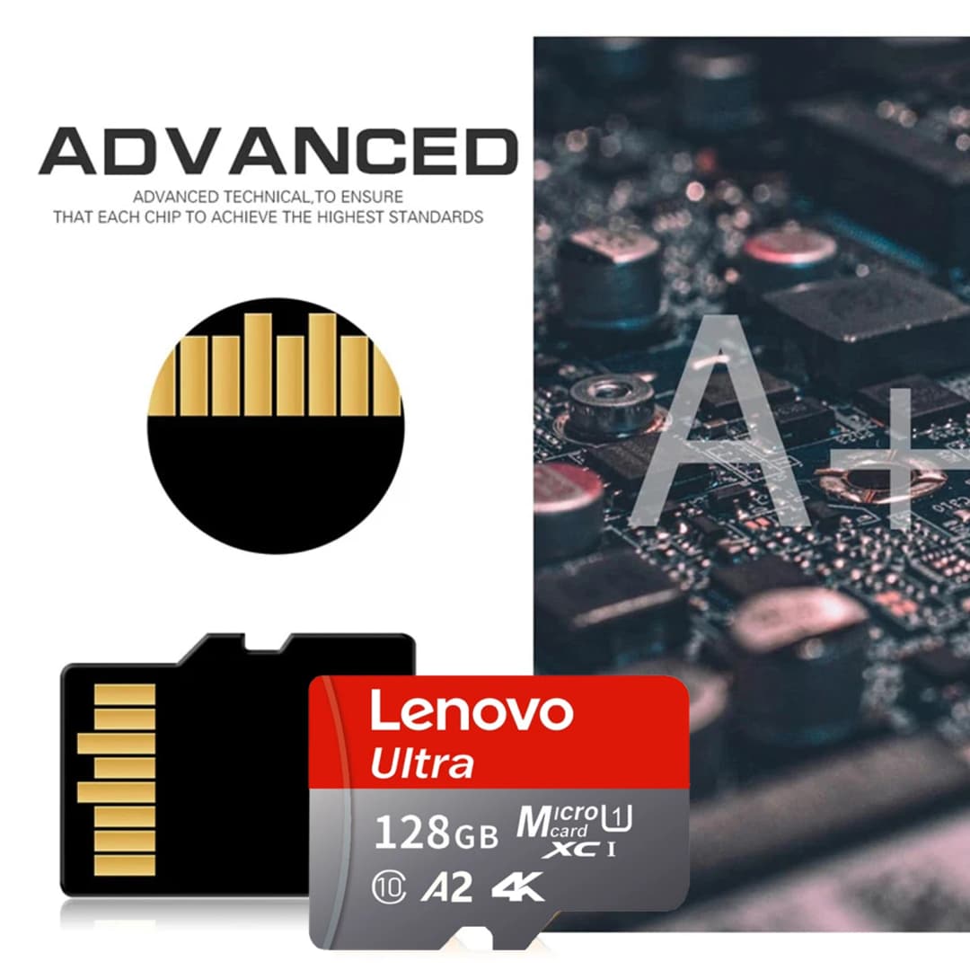 بطاقة ذاكرة Lenovo تخفيضات ساخنة فئة 10 سعة عالية U3 V30 مايكرو SD بأحجام متعددة للكمبيوتر/المراقبة/الهاتف/الكاميرا - 6