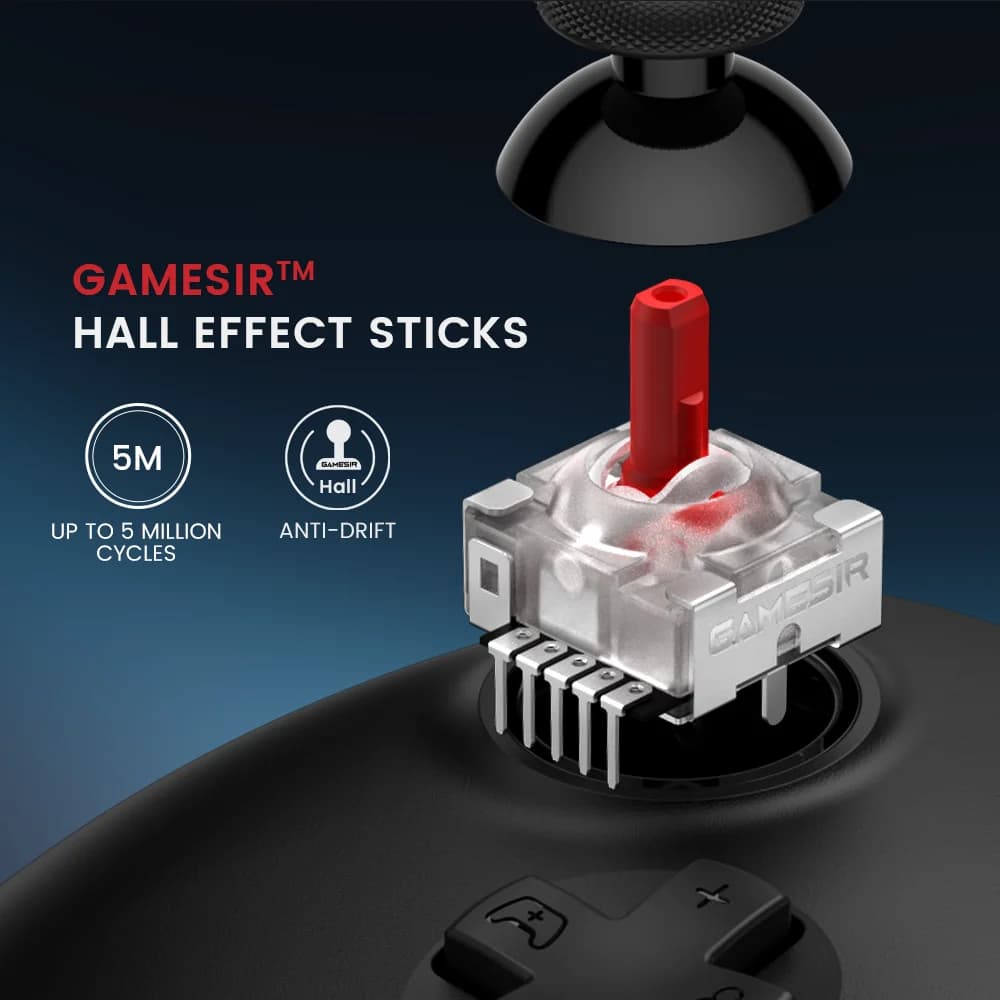 وحدة تحكم GameSir G7 HE لألعاب Xbox مع تأثير Hall لوحدة تحكم Xbox Series X وS وOne وأجهزة الكمبيوتر التي تعمل بنظام Steam وWindows - 4