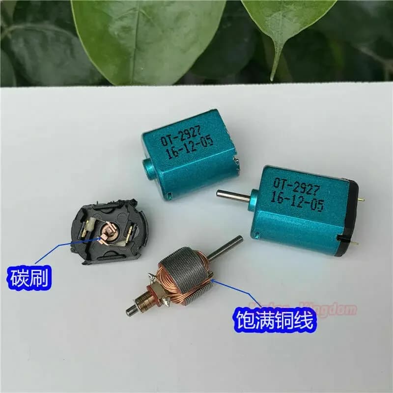 Mini 030 Carbon Brush Electric Motor DC 2.4V 3.2V 3.7V 50000rpm Ultra-High Speed Engine DIY Toy RC Car - 5