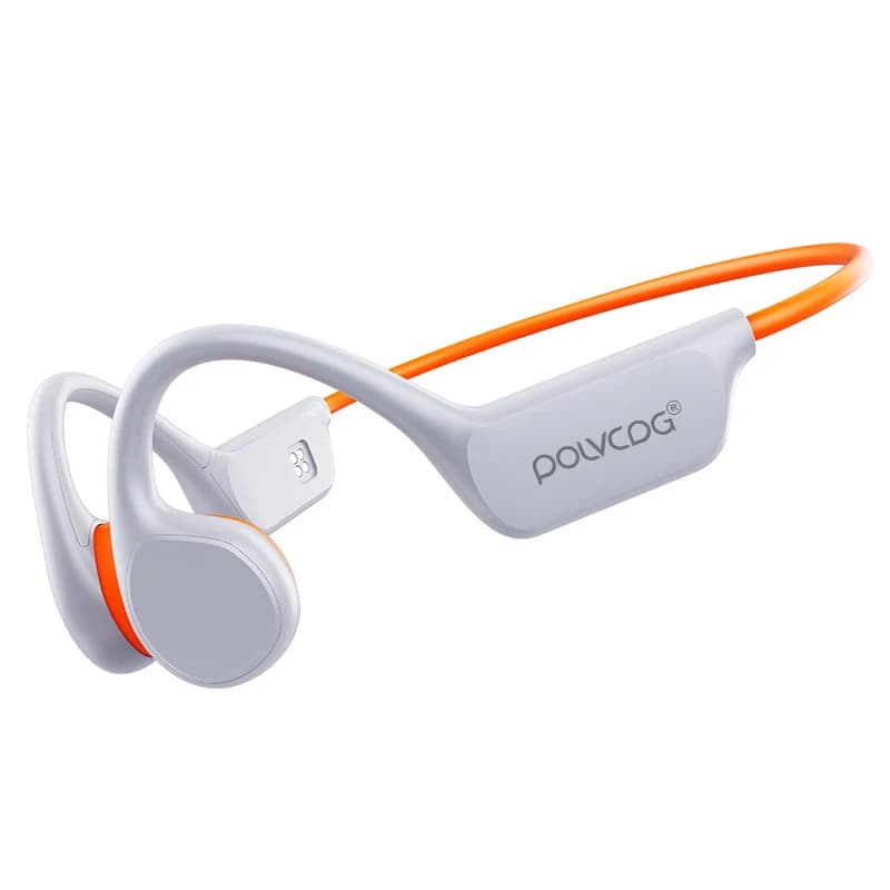 POLVCDG Bone Conduction Headset IPX8 32GB Bluetooth 5.3 Wireless Swimming Headset with Microphone Waterproof Exercise Fitness - 6