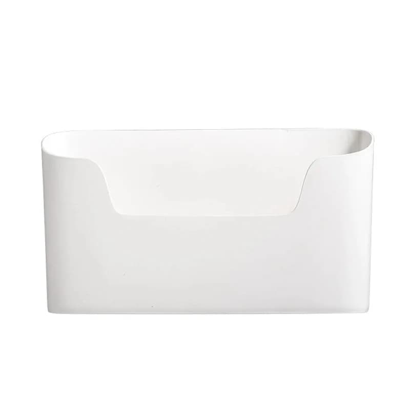 Kitchen Wall-mounted Adhesive Storage Rack Multifunctional Cabinet Door Storage Box Under Sink Drawer Shelf Bathroom Organizer - 5