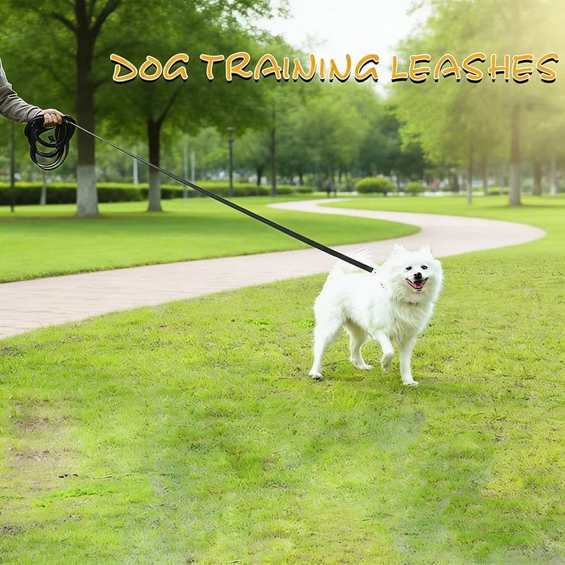 Extra Long Polypropylene Pet Leash Heavy Duty Dog Training Lead Anti Tear Tracking Rope Outdoor Walking Safe Control - 2