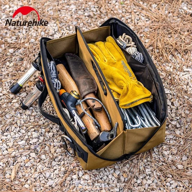 حقيبة تخزين أدوات التخييم من Naturehike قابلة للطي مقاومة للماء مناسبة للسفر والعمل