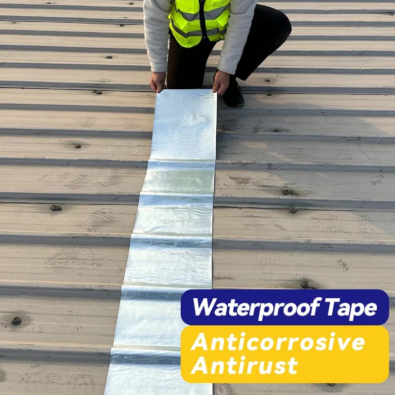 iron surface waterproof,waterproof film,iron sheet and RV roof leak-proof sealant,metal surface waterproof,industrial metal roof - 5