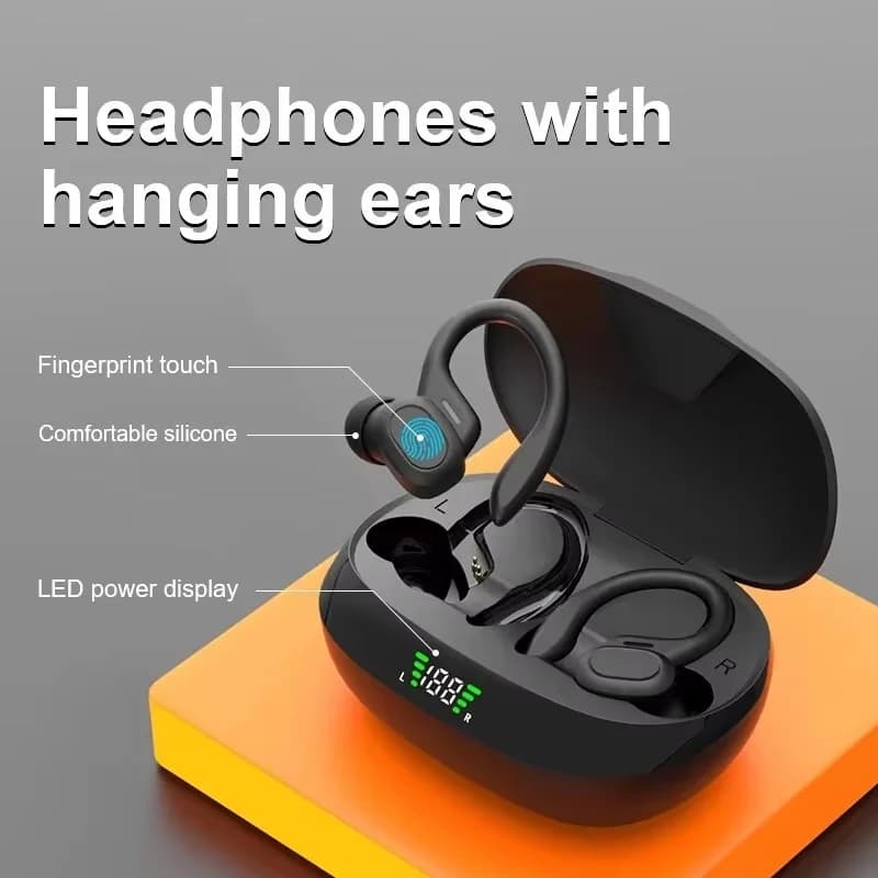SP16 Wireless Earphones Ture Wireless Earbuds Ear Hook Sports HiFI Stereo Waterproof Headset With Mic TWS Headphone