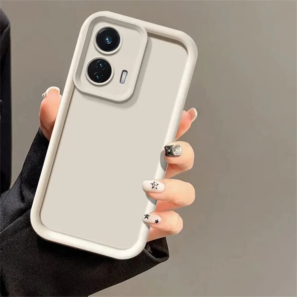 Motorola Edge 50 UItra Case Full Package Matte Liquid Silicone Soft Cover Hot For Motorola Edge 50 Fusion Edge 50 Pro NEO Case - 4
