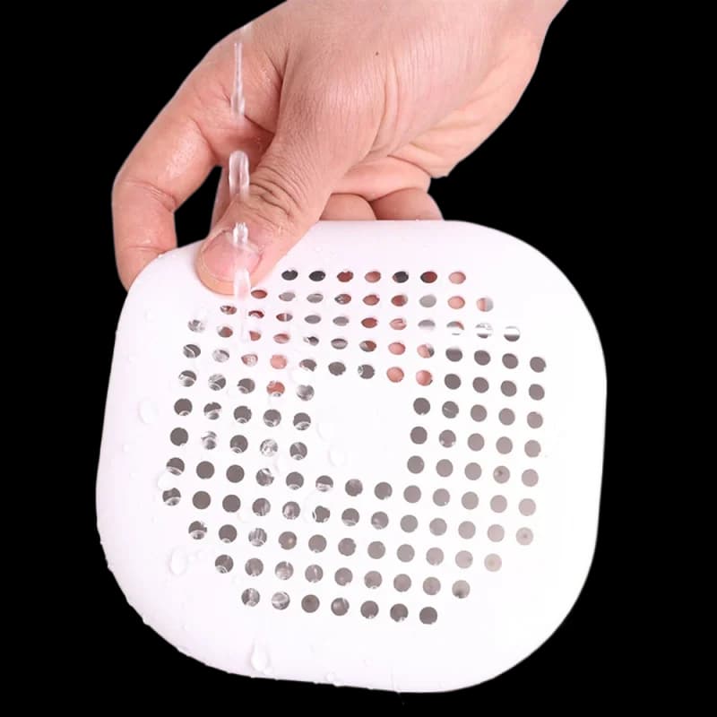 سدادة تصريف دش مصفاة شعر سدادة بالوعة مطبخ مصفاة بالوعة سيليكون مرشح ماء أرضية حمام بانيو إكسسوارات منزلية - 3