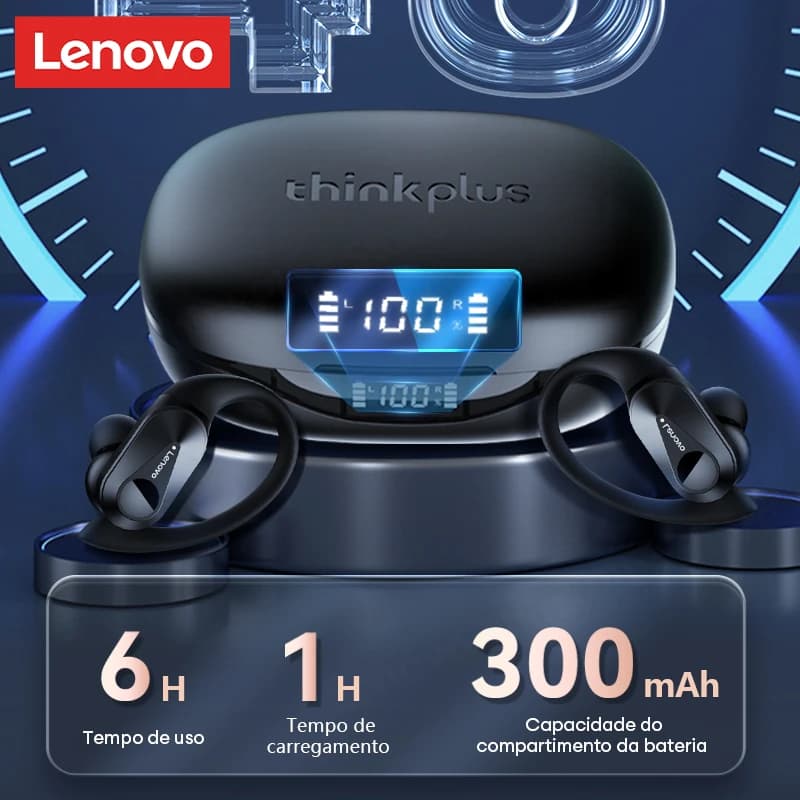 Original Lenovo LP75 TWS Bluetooth V5.3 Headphones Wireless LED Digital Display Earphones Noise Reduction Waterproof Headset New - 3
