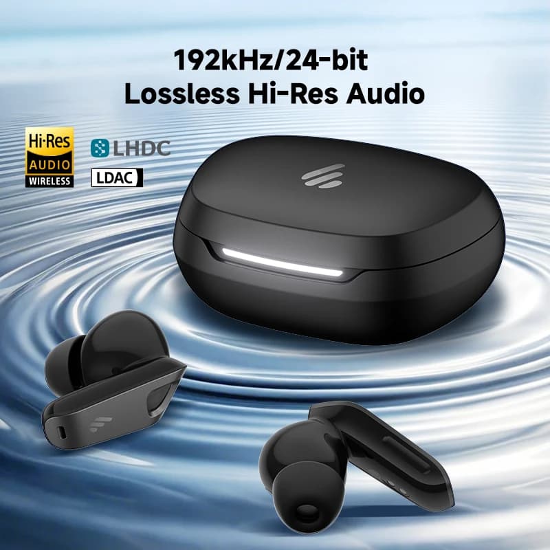 سماعات أذن بلوتوث إديفاير نيوبادز برو 3 TWS عالية الدقة مع إلغاء الضوضاء التكيفي -50dB ودعم LDAC وLHDC والصوت المكاني - 3