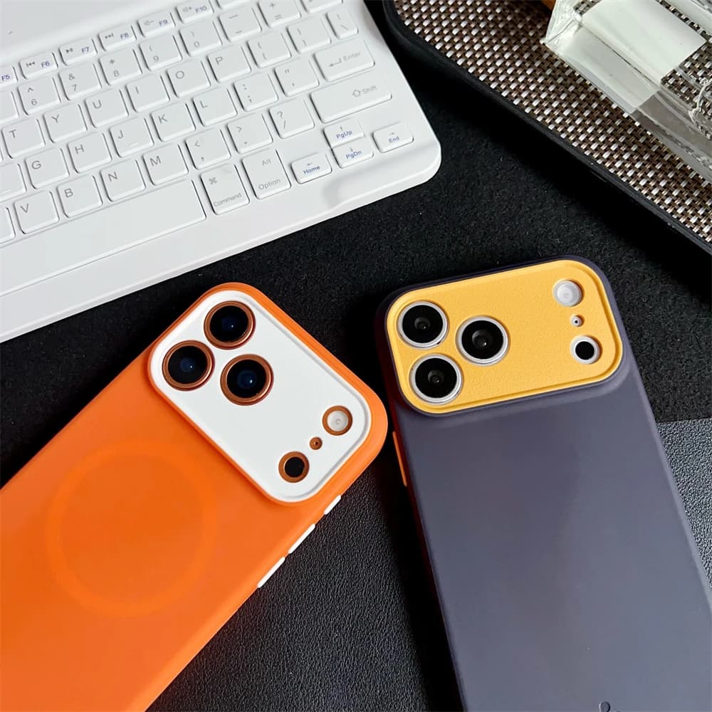 Spigen Fit MagFit Hide Magnetic Liquid Silicone Case For iPhone 17 Pro Max Air For Magsafe Wireless Charging Shockproof Cover - 5