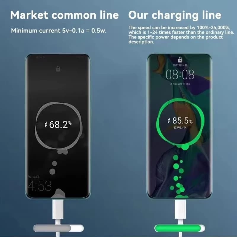 كابل شحن سريع 120 واط PD شحن سريع عالي الجودة USB C إلى USB Type C لهاتف آيفون وشاومي 17 بلس برو ماكس وسامسونج S24 - 4