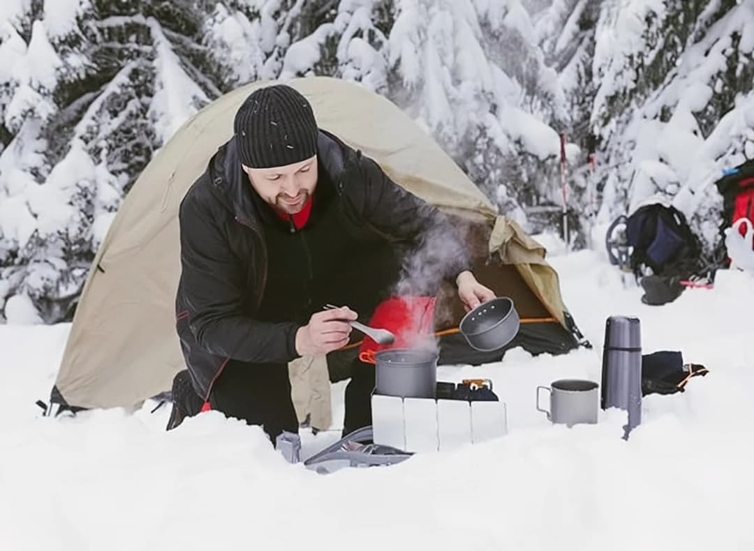 شاشة واقية من الرياح لموقد 8/10/12/14/16 لوحة سبيكة ألمنيوم مع حقيبة برباط لشاشة واقية من الرياح لموقد التخييم - 6