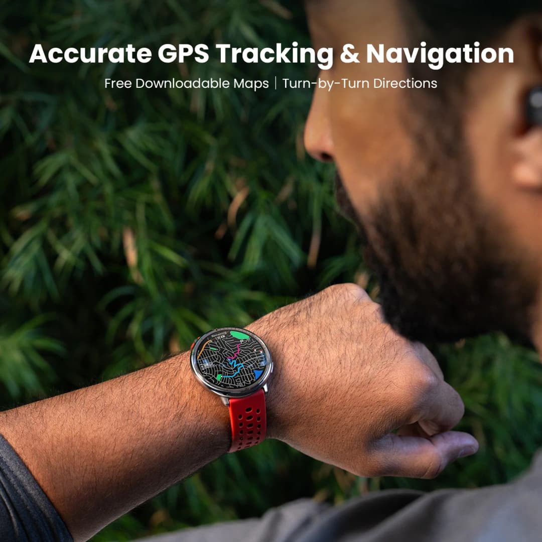 Global Version Amazfit Active 2 Round Premium Smartwatch Up To 10 Days Battery Life 160+Workout Modes Smart Watch - 6