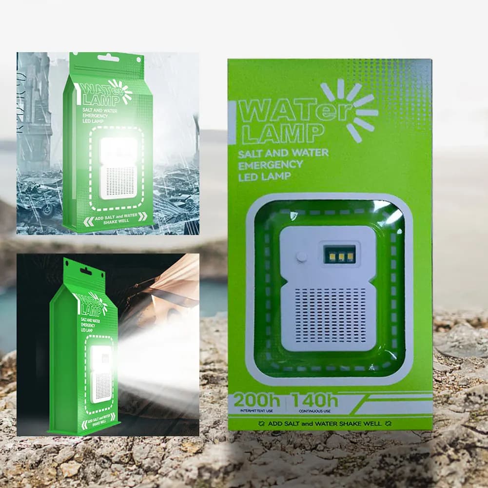 مصباح طوارئ LED للمياه المالحة ، التخييم ، توفير الطاقة ، مقاوم للماء ، مصباح الصيد الليلي المحمول ، لوازم السفر للسيارة ، في الهواء الطلق - 4