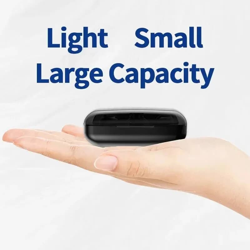 M19 Bluetooth Headset Wireless Tws Gaming Support Noise-cancelling Touch In-ear Mini Emergency Power Bank Headset - 6