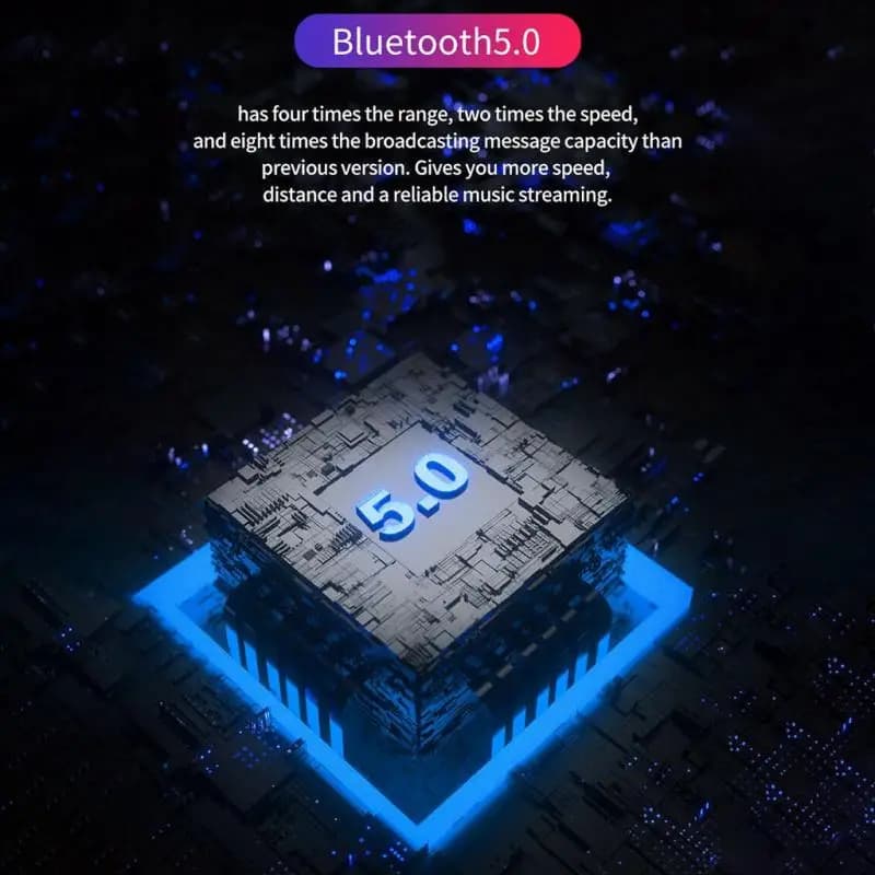 سماعات رأس لاسلكية Y50 TWS بالبلوتوث ، ميكروفون من أجل هاتف شاومي وهاوي LG - 4