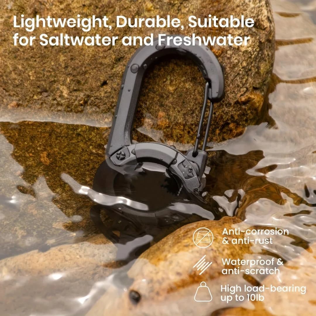 1/3/5Pcs Black Retractable Keychains with Steel Cable Durable ABS Quick Release for Outdoor Camping Hiking Fishing Multi-Tool - 4