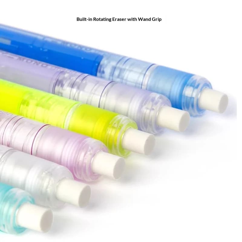 قلم رصاص ميكانيكي TOMBOW MONO Graph Shaker، 0.3/0.5 مم، عصا شفافة مموهة، تصميم بمركز ثقل منخفض، أدوات فنية - 5