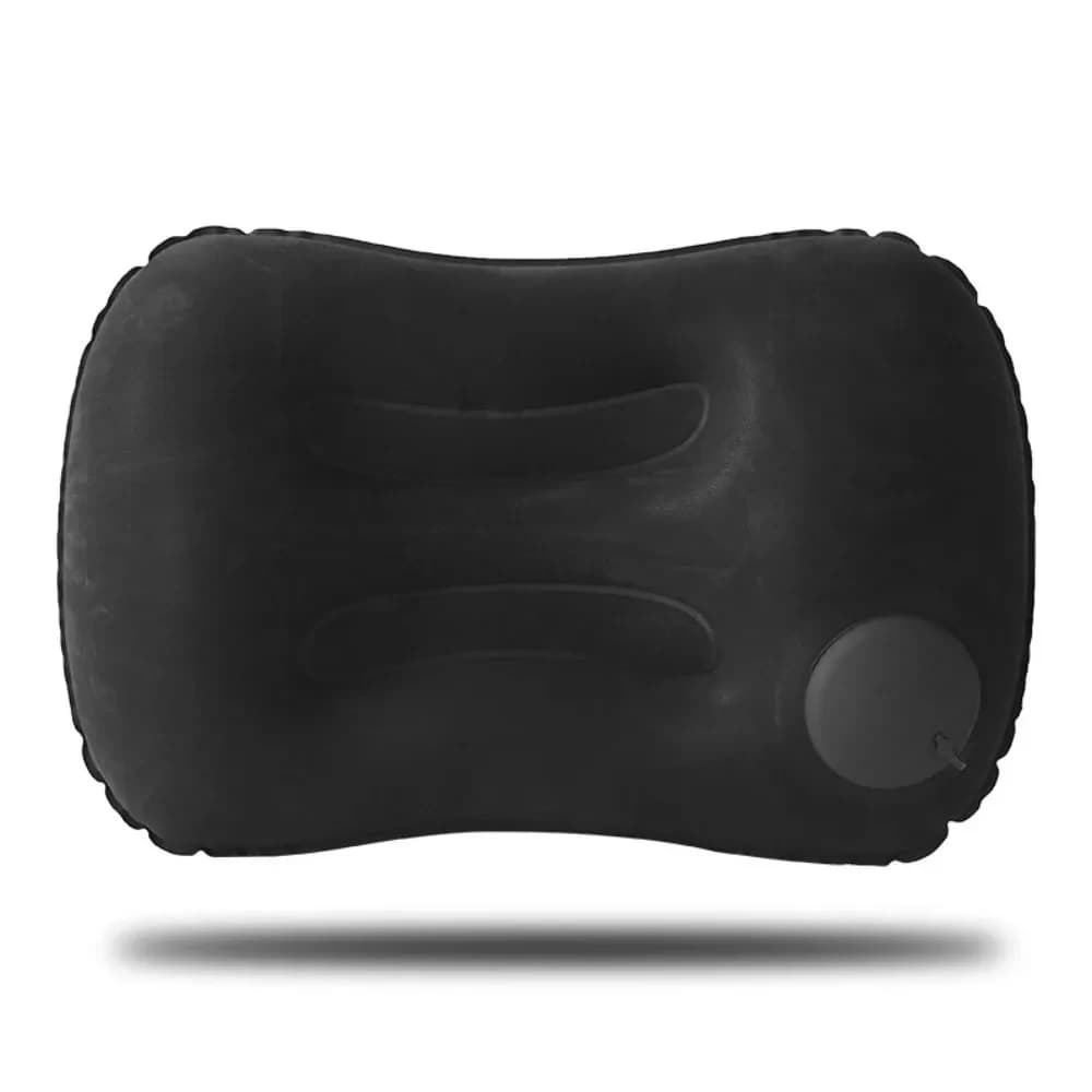 Portable Comfortable Inflatable Pillow, Camping Pillow, Pool Pillow, Ultra Soft Car Pillow for Neck and Lumbar Support - 4