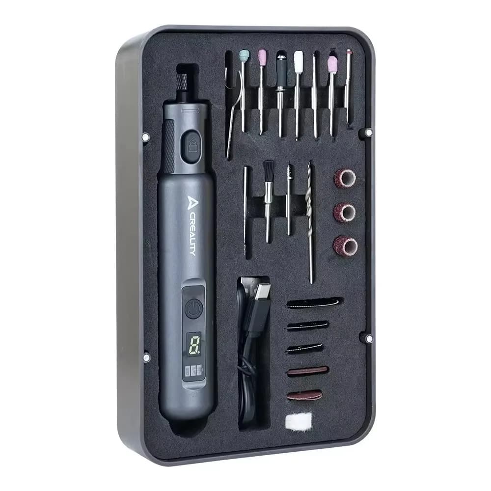 Creality Cordless Rotary Tool Kit 6th Gear Adjustment Gear 6 Variable Speeds 3.7V 1500mAh Cordless Handheld 3D Printer Parts - 2