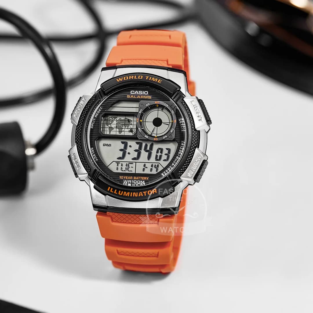Casio watch g shock watch men top brand luxury set LED digital Waterproof watch Sport military Watch relogio masculino AE-1000W - 6