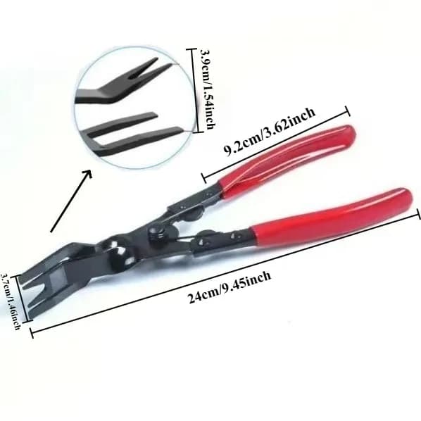 كماشة لصق باردة للمصابيح الأمامية - أداة إزالة مسامير السيارة البلاستيكية - 3