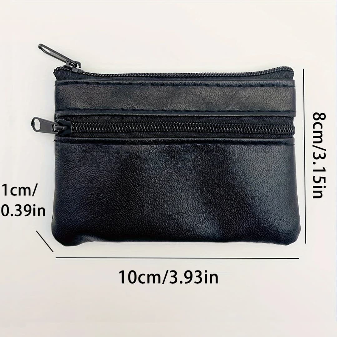 Women Men Coin Purse Men Small Bag Wallet Change Purses Zipper Money Bags Children Mini Wallets Leather Key Holder carteira - 4
