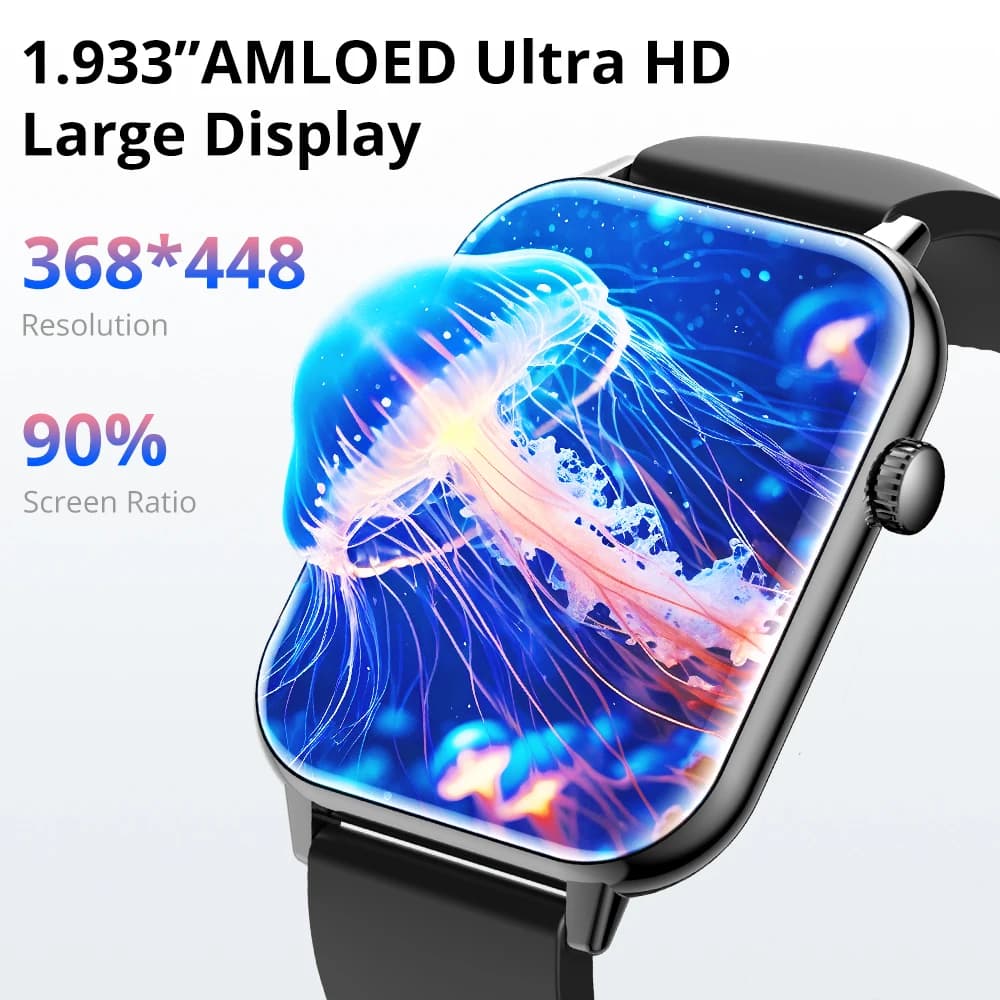 New COLMI C28 Air Ultra-thin Smartwatch 1.93 inch AMOLED Display, Women's Health Management, Exquisite Smart Watch For iOS Phone - 3