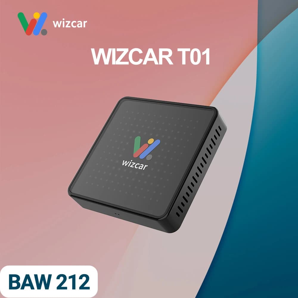 حل ترفيهي أصلي للسيارات BAW 212 T01 2024-2026، WIZCAR T01 مع خرائط جوجل ويز وموسيقى سبوتيفاي