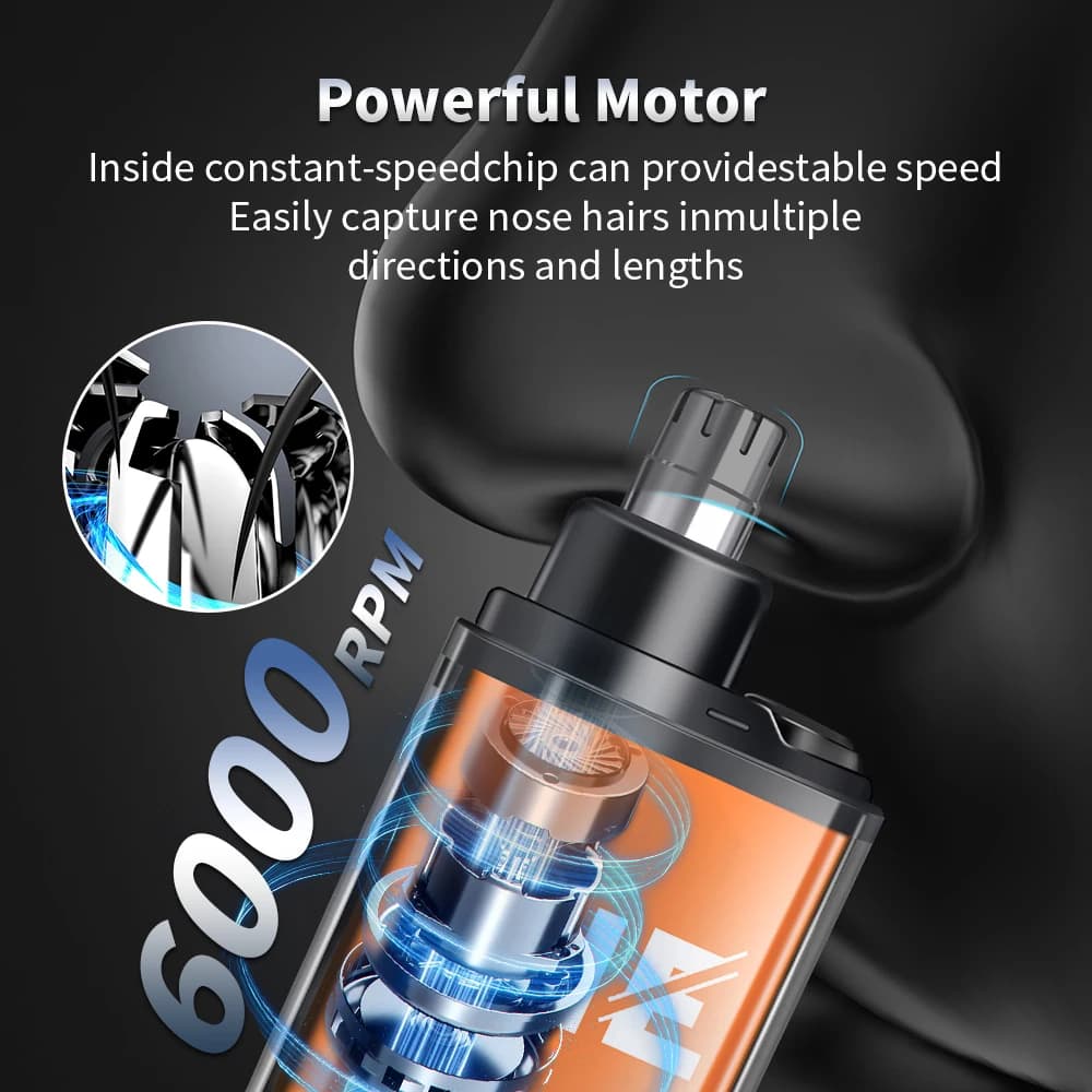 HIENA الأجهزة المنزلية الأنف الشعر المتقلب أجهزة العناية الشخصية المتقلب للأنف الأنف الشعر المتقلب قطع الشعر الأنف أو الأذن القاطع - 3