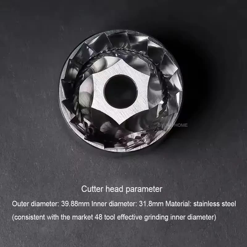 مطحنة قهوة يدوية خاصة 1Zpresso ZP6 S، شفرات 48 مم، آلية ضبط دقيقة، مصممة خصيصًا للصب فوق - 3