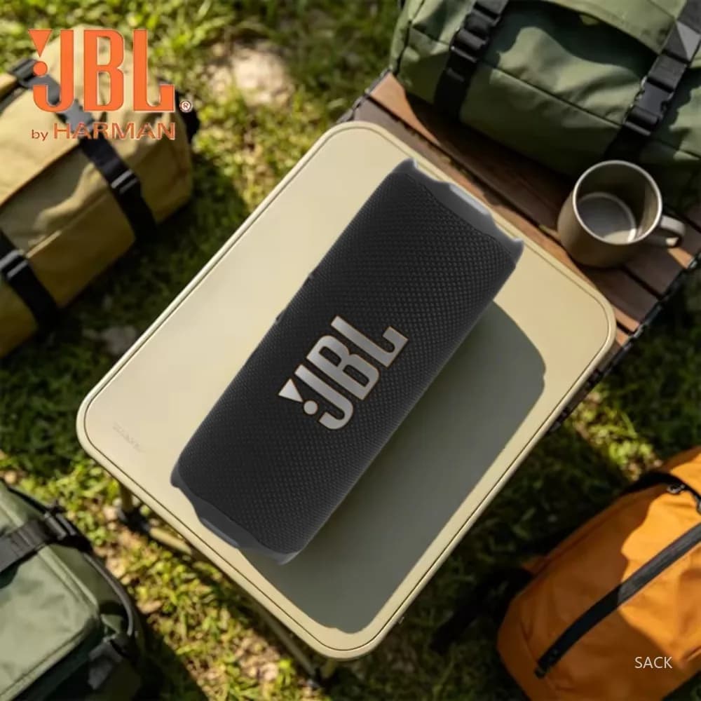 سماعة بلوتوث محمولة JBL فليب 7، سماعة حفلات خارجية مقاومة للماء بمعيار IP68، صوت برو بجهير عميق مع بطارية تدوم 16 ساعة - 5