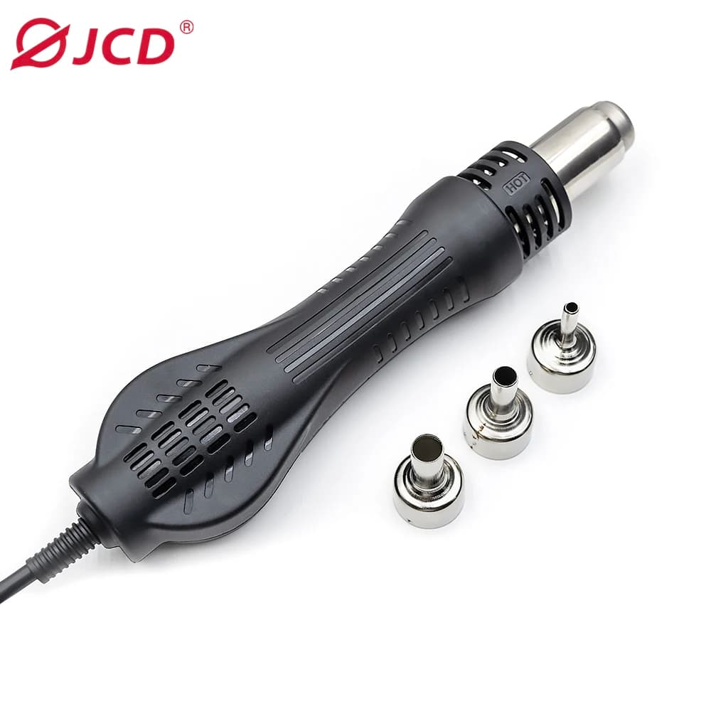 مسدس هواء ساخن JCD 858D 700W محطة لحام BGA إعادة عمل محطة مسدس هواء ساخن 220V / 110V لأدوات لحام وإصلاح SMD SMT - 6