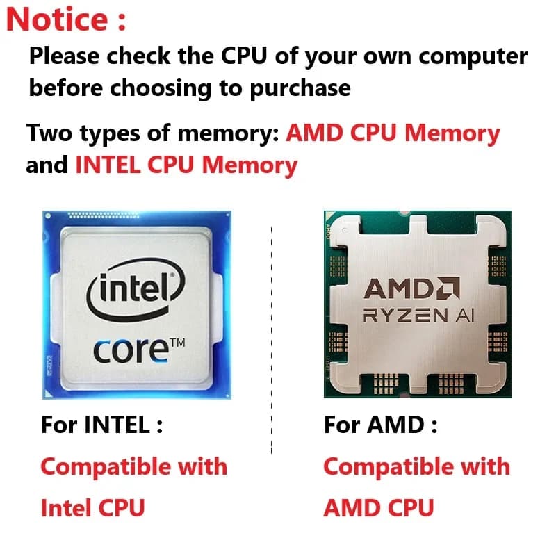 Kingston DDR4 Desktop RAM For INTEL CPU 4GB 8GB 16GB Gaming Computer Memory 3200MHz 2666MHz 2400 High Performance Memoria DIMM - 2