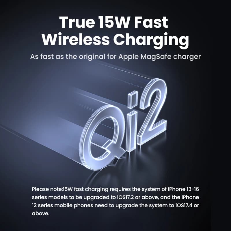UGREEN Qi2 30W Magnetic Power Bank 10000mAh Portable PowerBank for Magsafe 15W Wireless Fast Charging for iPhone 17 16 Pro Max - 2