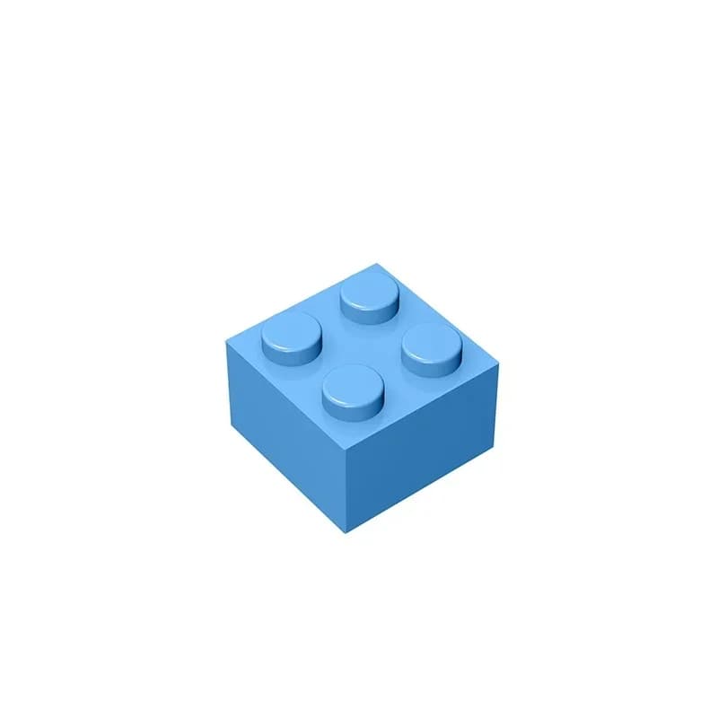 Gobricks GDS-540 Building Blocks toys Brick 2 x 2  compatible with lego 3003 35275 6223 62404 19182 pieces of children's DIY - 4