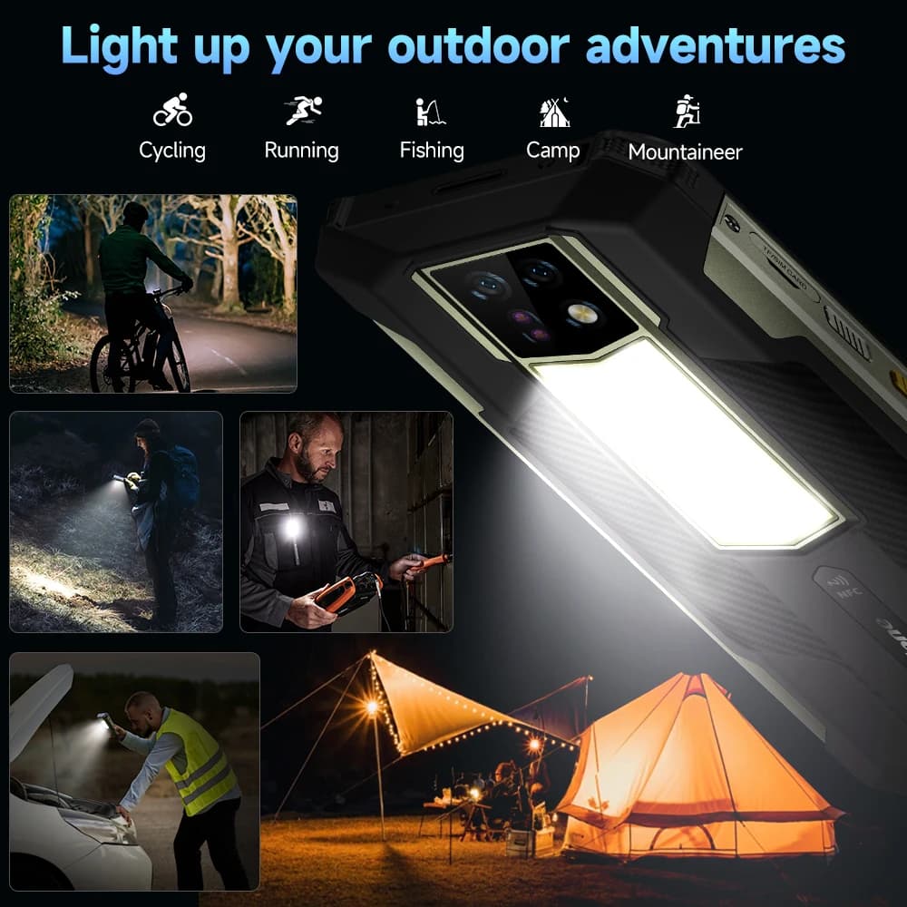 Ulefone Armor 24 Rugged Phone, 22000mAh, Up to 24GB + 256GB, 6.78 ", 120Hz Smartphone, 64MP + 64MP, NFC Phone, Global Version - 5