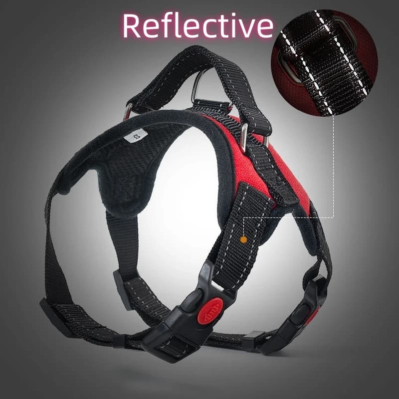Adjustable Dog Harness Pet Large Dog Walk Out Harness Vest Collar for Small Medium Large Dogs Pets Accessories ﻿ - 4