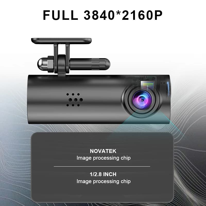 E-ACE4K Mini UHD WIFI Dash Cam Car Dvr Video Recorder With APP Control Night Vision Mini  24H Parking Camera Monitor Loop record - 3