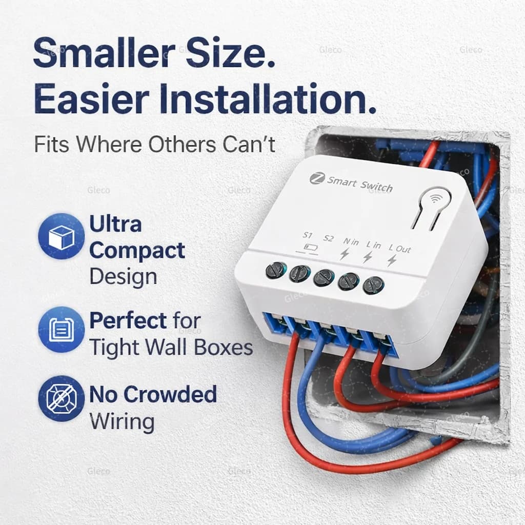 ZigBee Tuya Smart Switch Module Mini DIY Light Relay Breaker Smart Home Automation Work With Smart Life Alexa Google Hub Need - 2