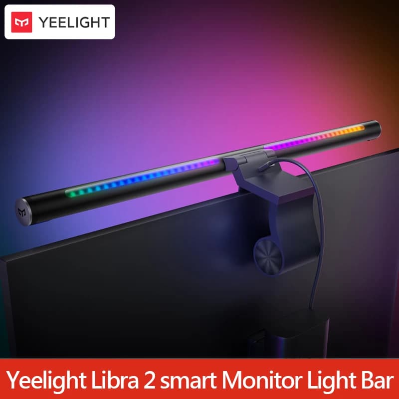 Yeelight Global Version Libra 2 Smart Monitor Light Bar Computer Monitor Hanging Lamp Reading Eye Protection Lamp APP Control