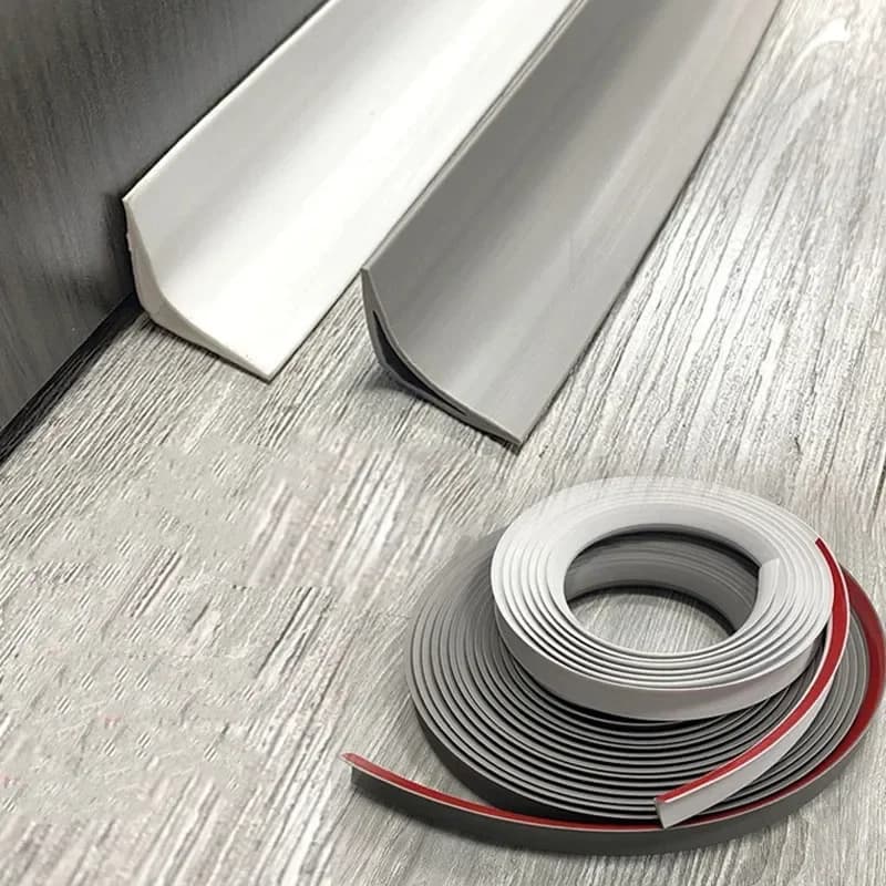 10M Ceiling Corner Line Wall Trim Strip Self-adhesive Skirting Decor Line Home Wall Anticollision Molding Line DIY Wall Sticker - 6