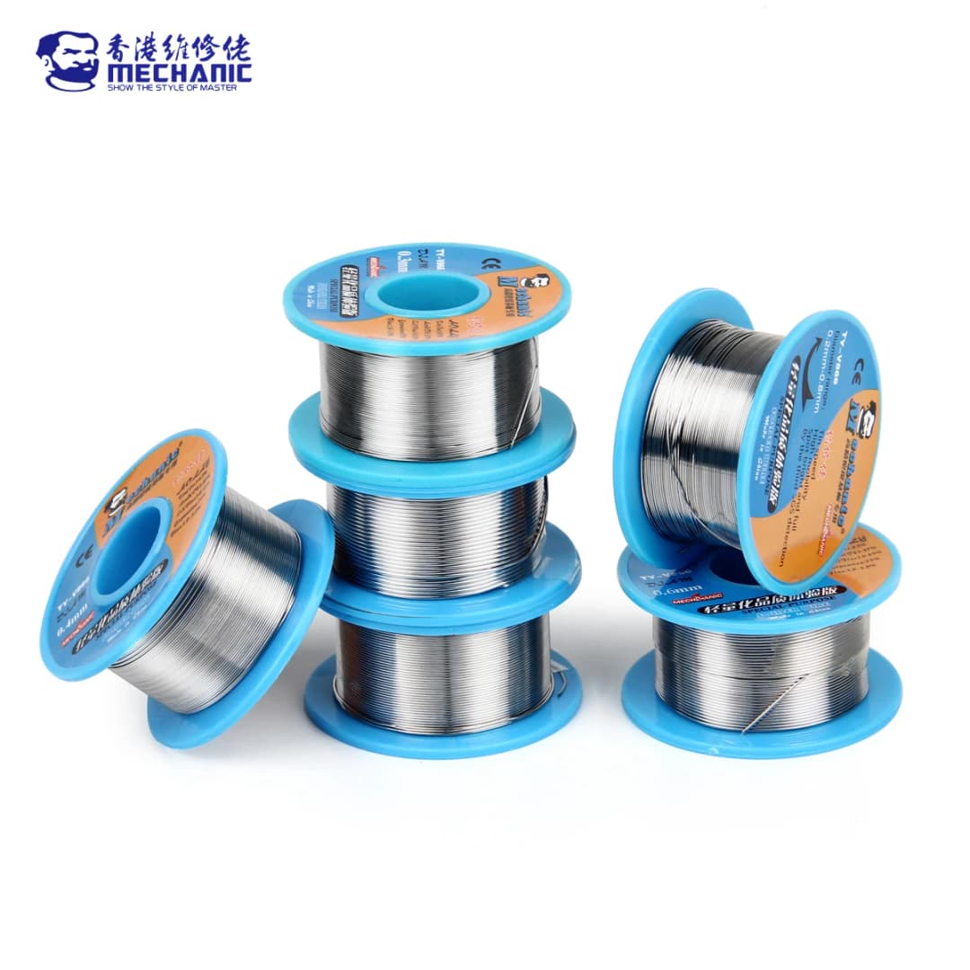MECHANIC TY-V866 40g Mild Rosin Core 183℃ Melting Point 0.2-0.8mm High Purity Environmental Solder Wire Welding Flux Iron Cable - 2