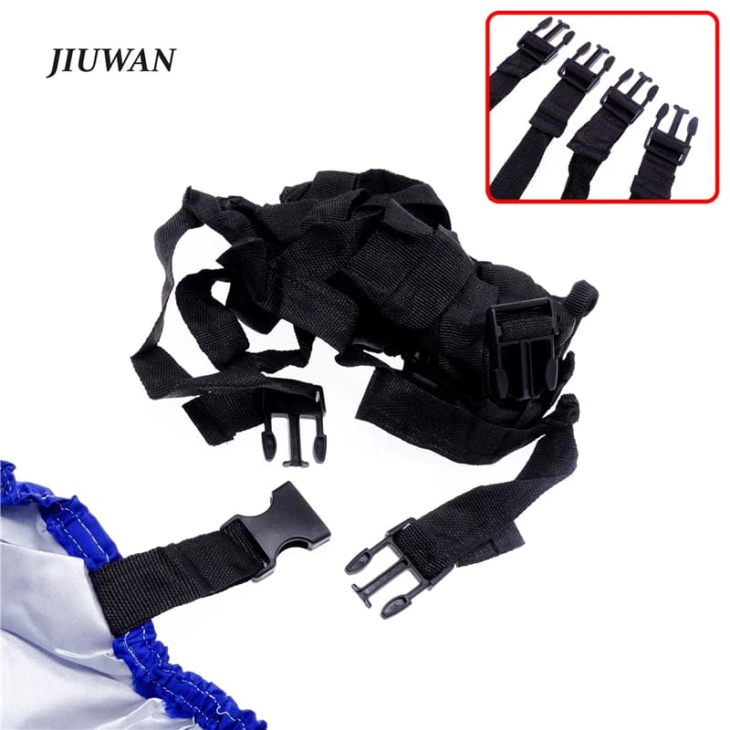 غطاء قارب التزلج على الماء للصيد الثقيل 11-13' 14-16' 17-19' 20-22' V-Hull مقاوم للماء واقي من أشعة الشمس فوق البنفسجية غطاء رسو القارب - 3