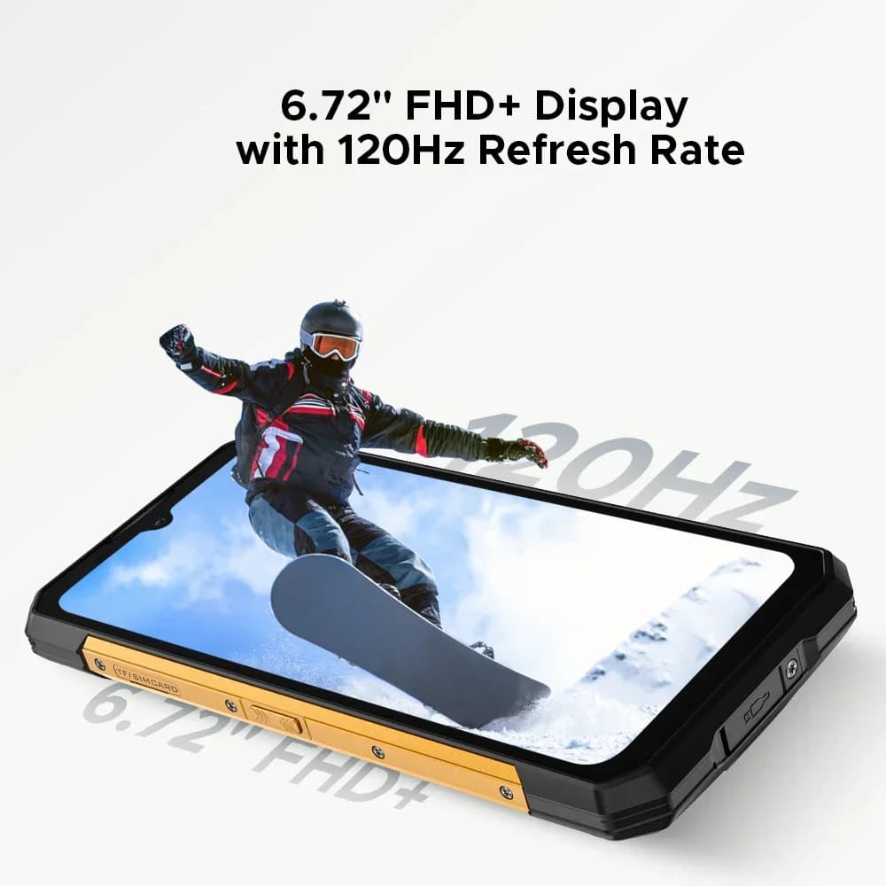 DOOGEE S200 X Rugged Phone 6.72” IPS FHD+120Hz Dimensity 7050 Telephon Portable 32GB+512GB 10100mAh Smartphone 5G Android 14 NFC - 6