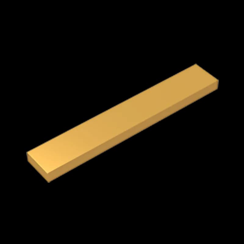 Gobricks GDS-564 Tile 1 x 6 compatible with lego 6636 pieces of children's DIY Building Blocks Technical - 5