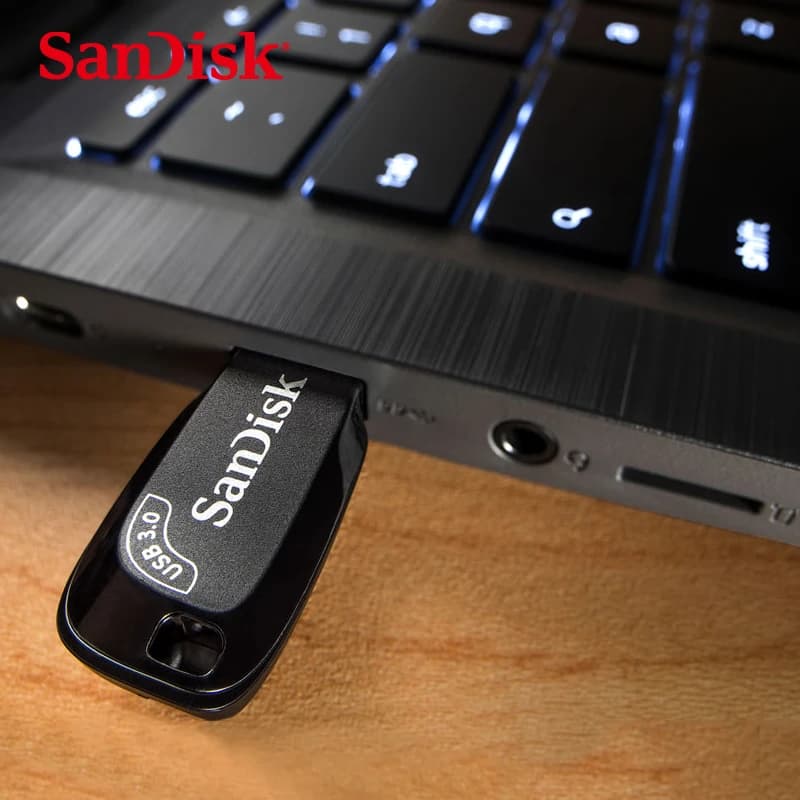 SanDisk USB 3.2 64GB USB Flash Drive CZ410 Pen Drive Memory Stick Black U Disk Mini Pendrive Black External Storage for Laptop - 6