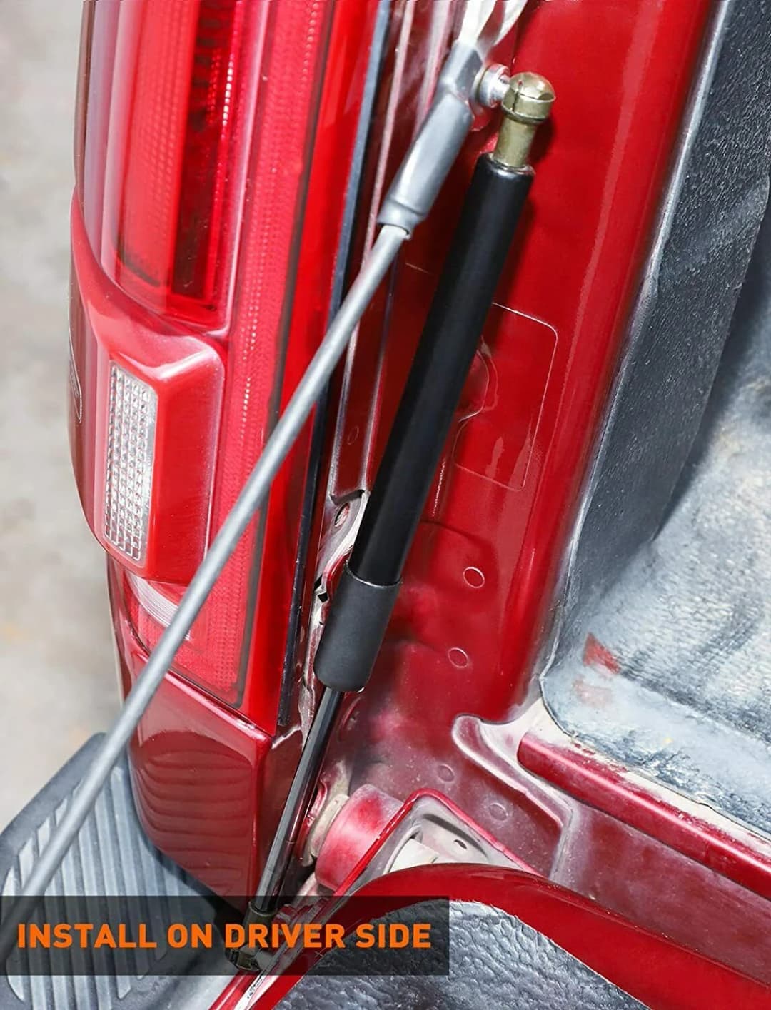 لسيارات فورد F150 F-150 من 2004 إلى 2014 دعامة رفع مساعدة باب الصندوق الخلفي دعامات غاز نابض صدمات ممتص صدمات إبطاء إكسسوارات السيارات DZ43200 - 6